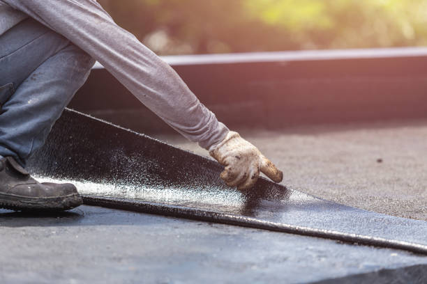 Professional Basement Waterproofing technician working in Washington Crossing, PA